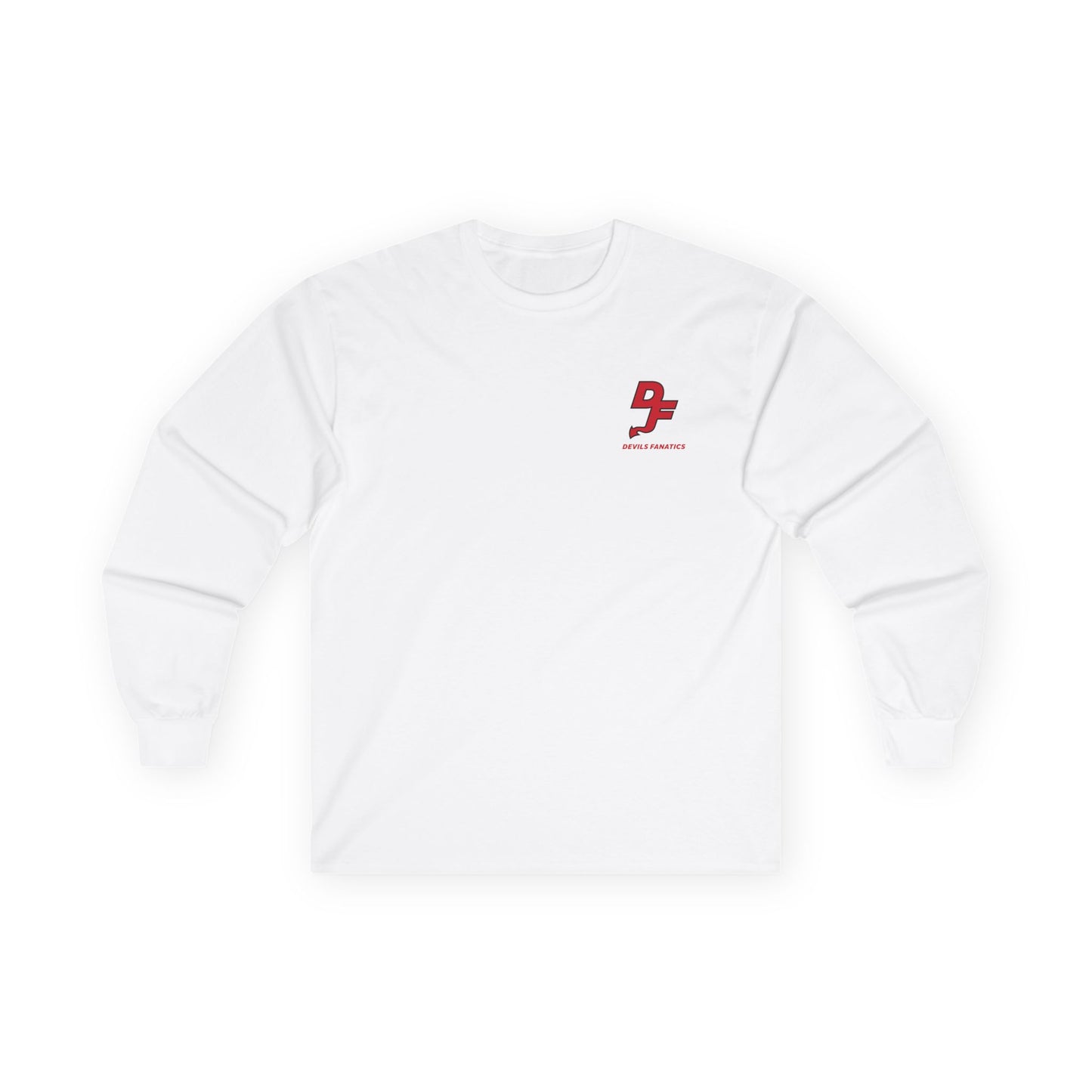 Devils Fanatics Small Logo Long Sleeve Tee
