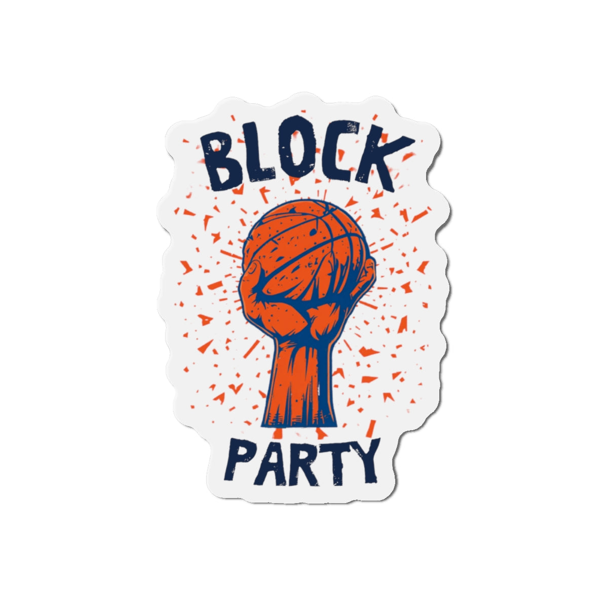 TrueKnicksFan "Block Party" Magnets