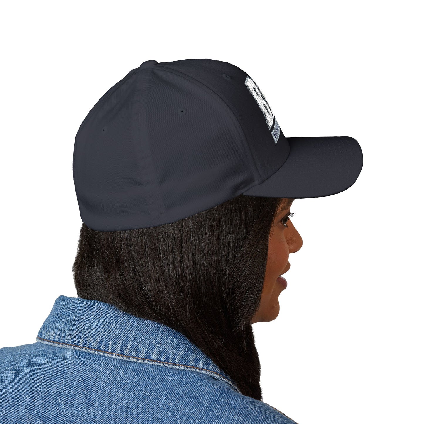SJBK Fitted Cap Navy