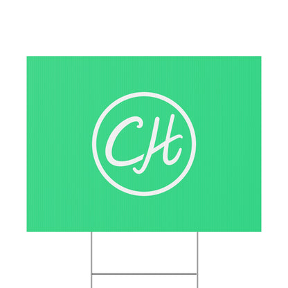 Plastic Yard Sign (18"x12", 24"x18", 36"x24")