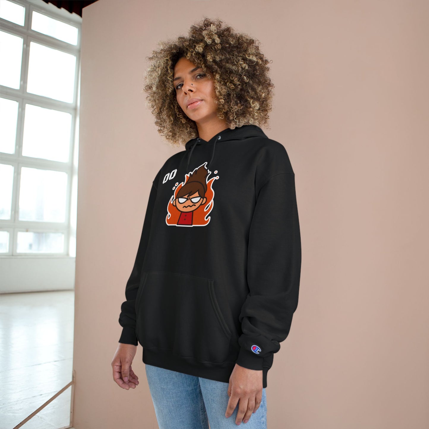 Angry Moms Champion Hoodie (Custom)