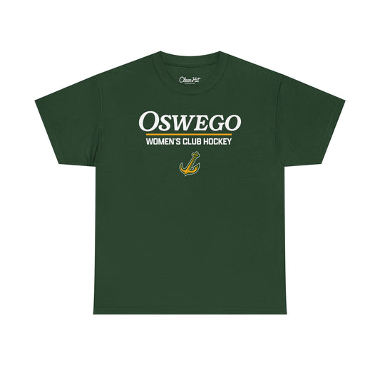 Oswego Women's Club Hockey Tee - Old Style