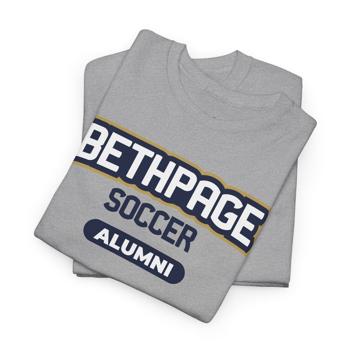 Bethpage Soccer Cotton Tee - Alumni