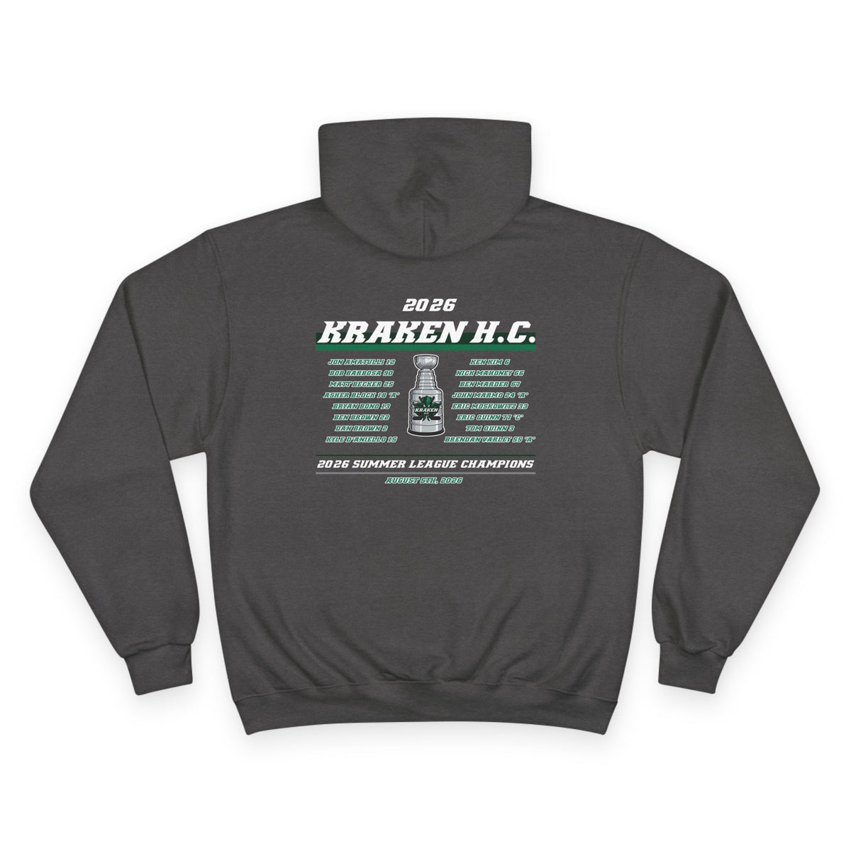 Kraken HC 2026 Championship Hoodie