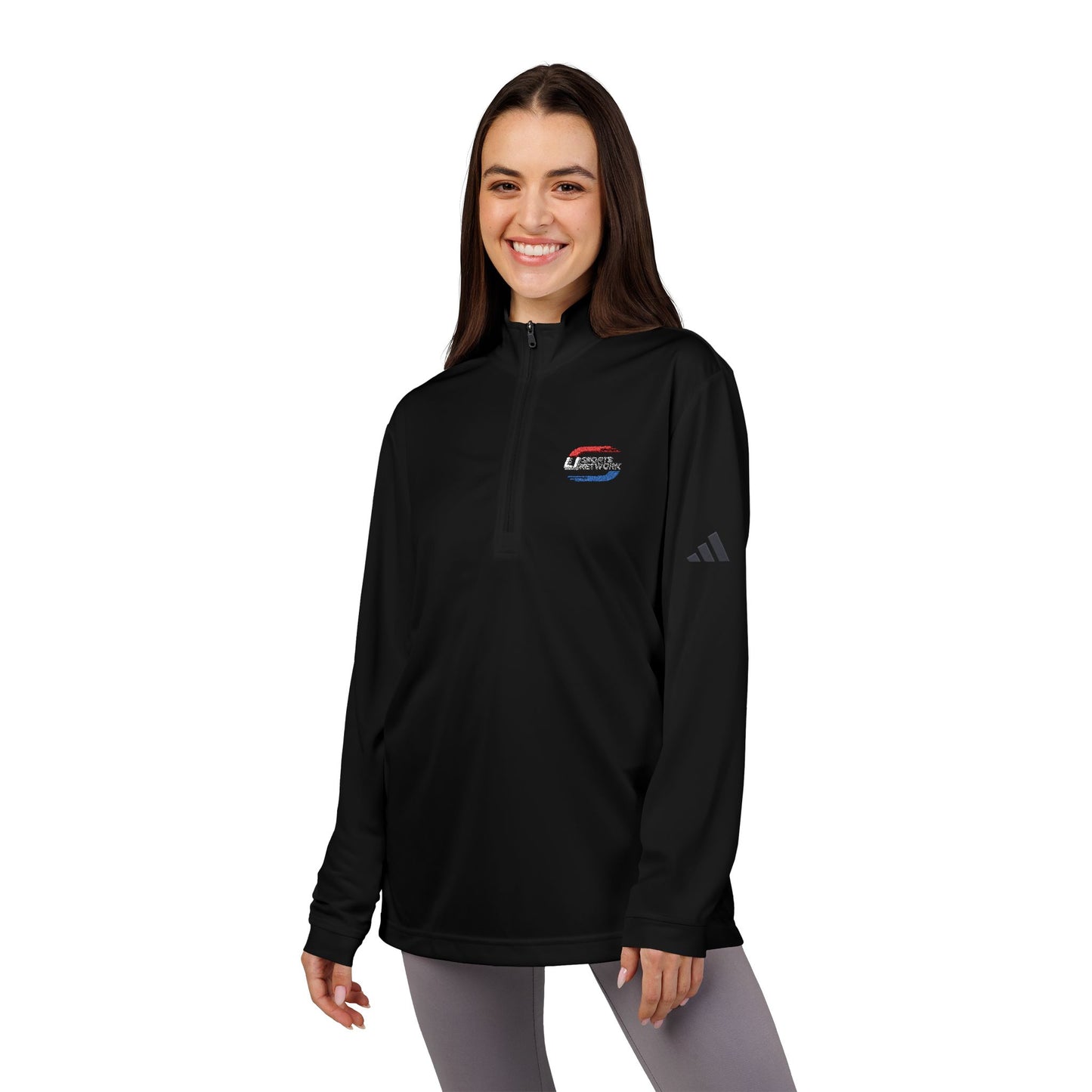 LISN adidas® Quarter-Zip Pullover