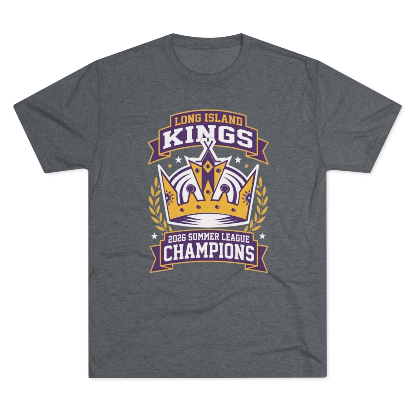L.I. Kings Champions Dri-Fit Triblend Tee (Custom)