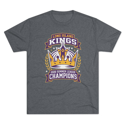 L.I. Kings Champions Dri-Fit Triblend Tee (Custom)