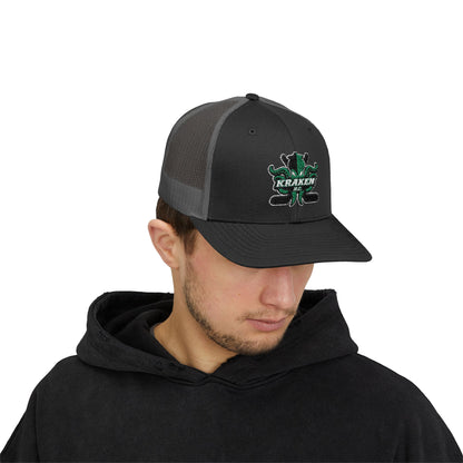 Kraken HC Logo Snapback Trucker Cap
