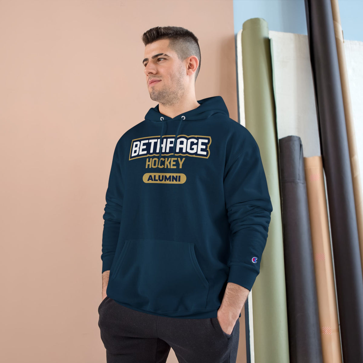 Bethpage Hockey Champion Hoodie - Alumni