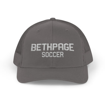 Bethpage Soccer Trucker Cap - Wordmark
