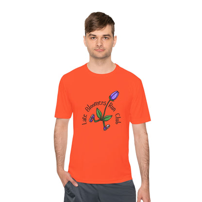 PTJT Late Bloomers Run Club Unisex Moisture Wicking Tee