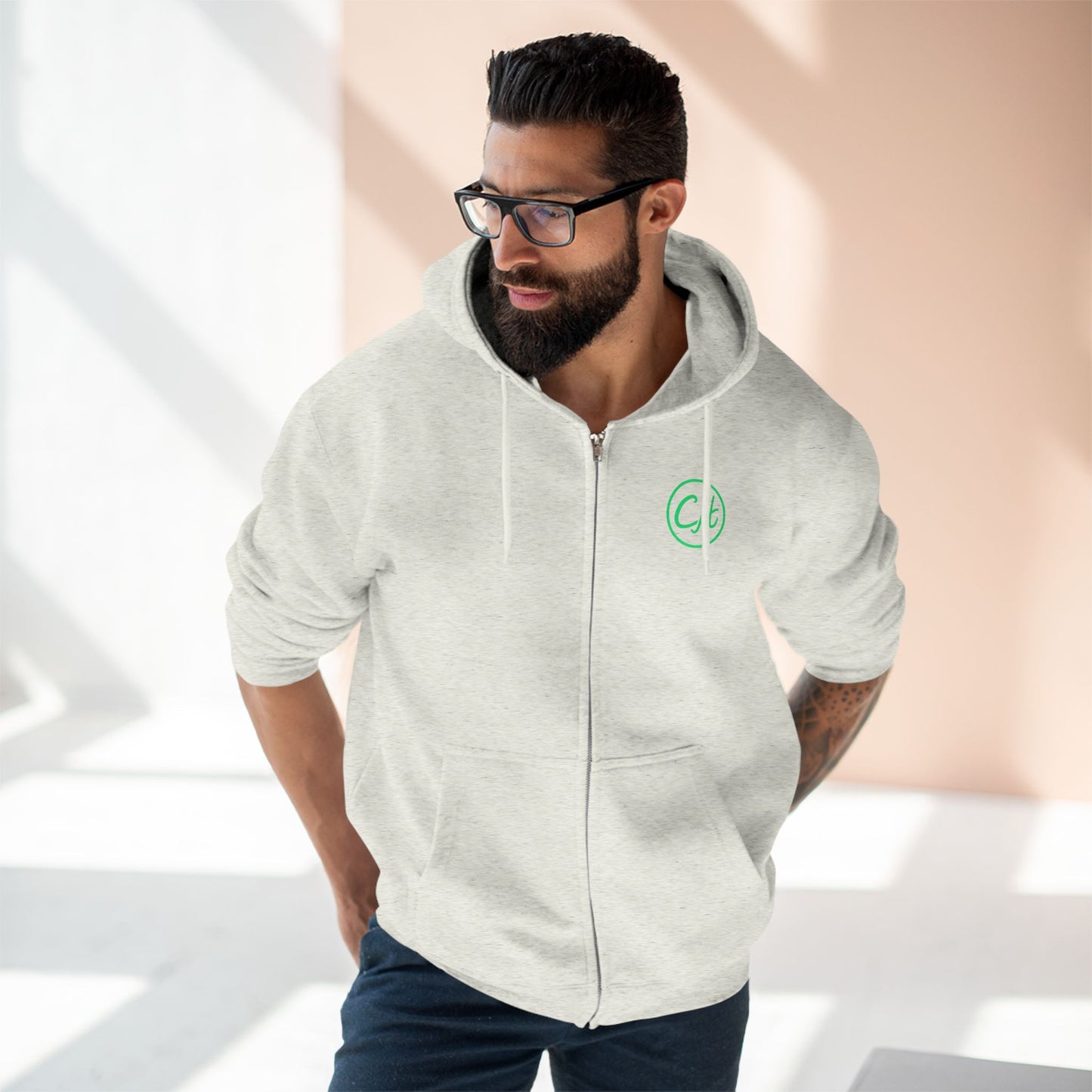Lane Seven Unisex Zip Hoodie