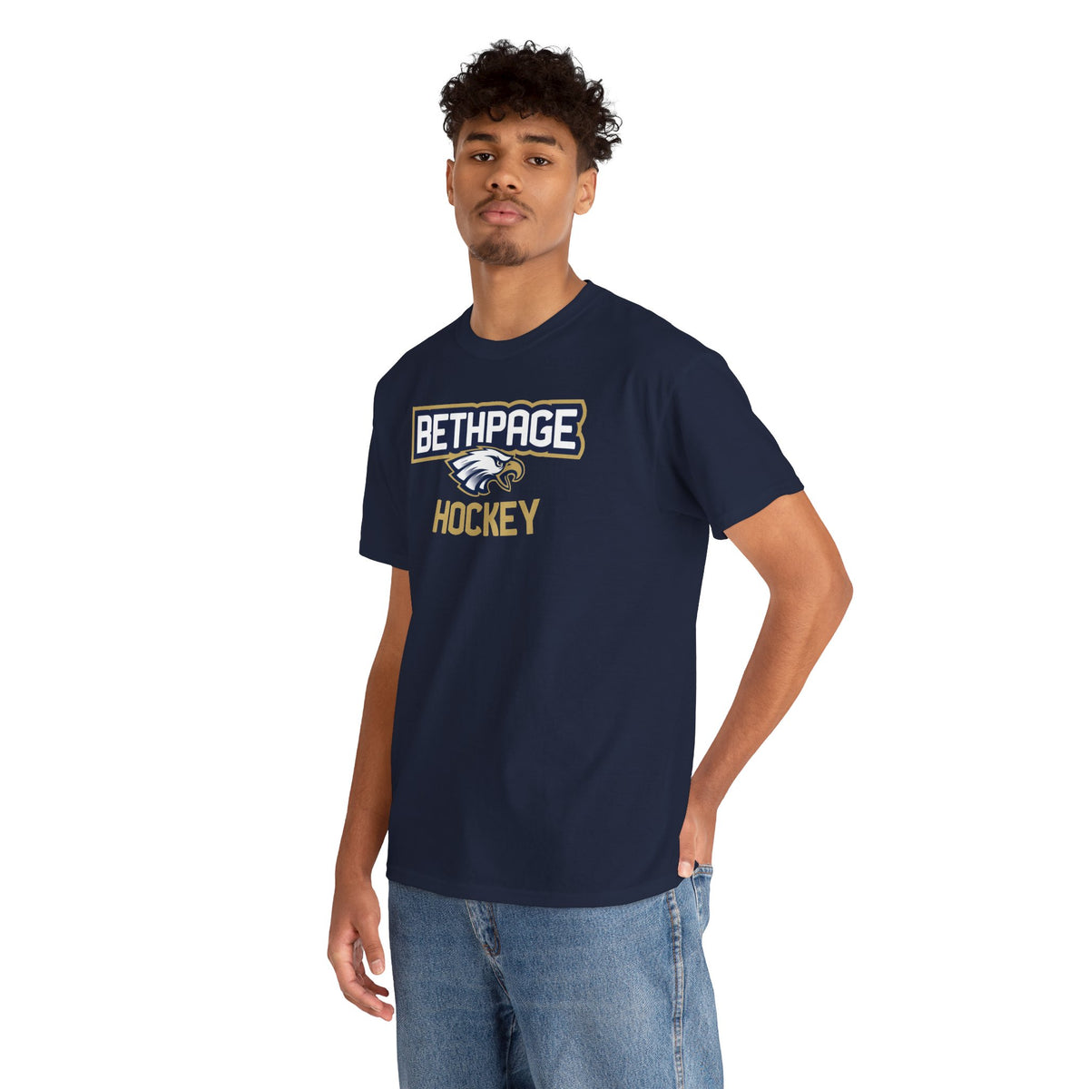 Bethpage Hockey Cotton Tee - Arch