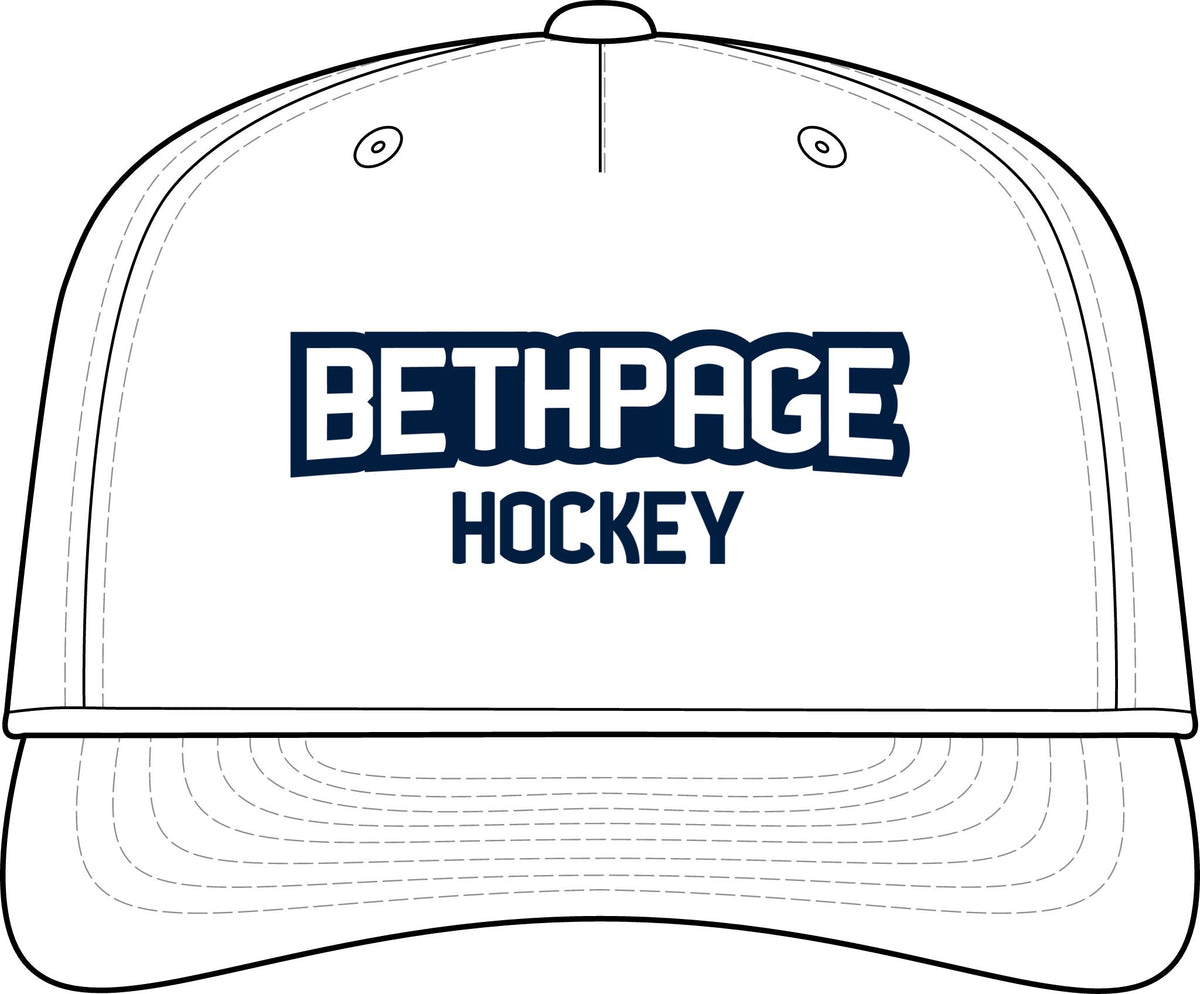 Bethpage Hockey Performance Rope Cap - Wordmark