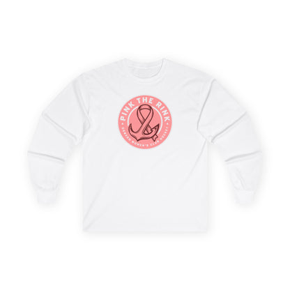 Oswego Women's Club Hockey Pink The Rink Long Sleeve Tee