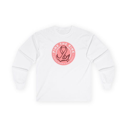Oswego Women's Club Hockey Pink The Rink Long Sleeve Tee