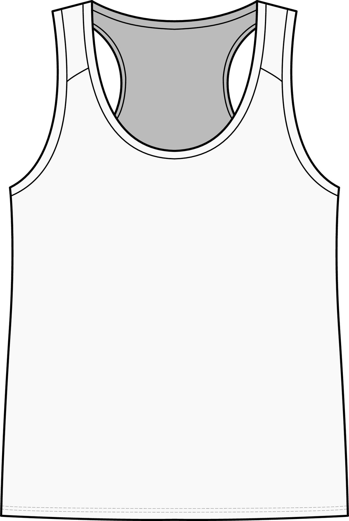 Oswego Women's Club Hockey Tank Top - Full Anchor