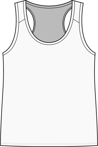 Oswego Women's Club Hockey Tank Top - Full Anchor
