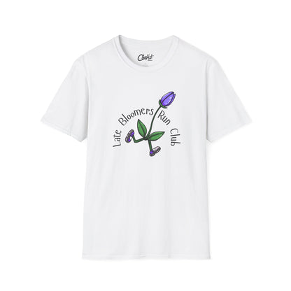 PT With JT Late Bloomers Run Club Unisex Softstyle T-Shirt