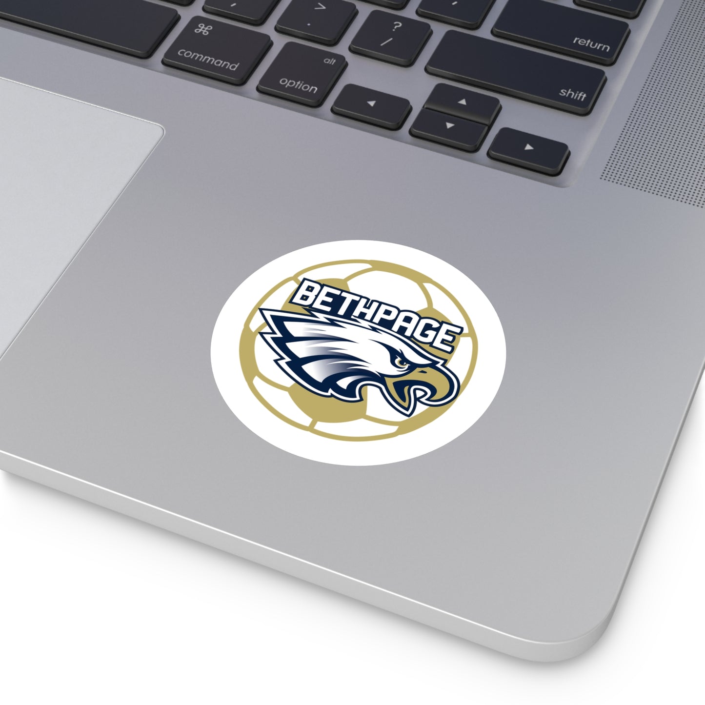 Bethpage Soccer Round Stickers, Indoor\Outdoor