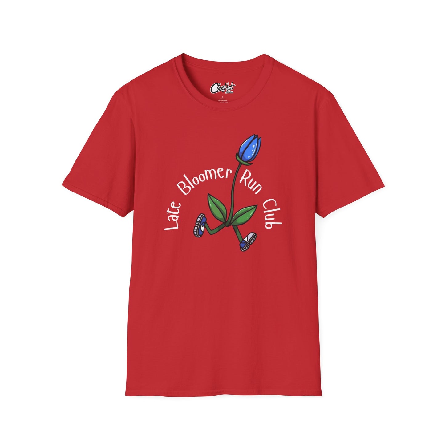 PT With JT - Washington State Late Bloomer Run Club Unisex Softstyle T-Shirt