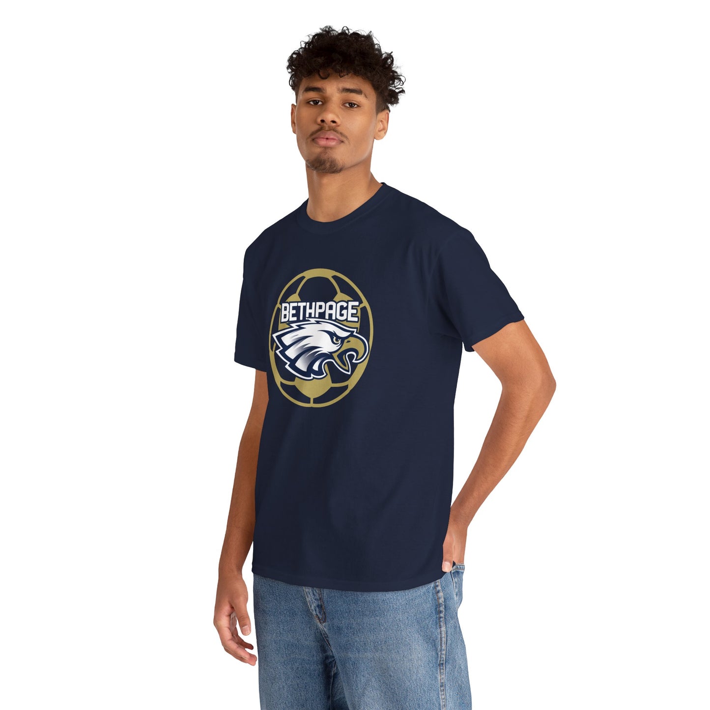 Bethpage Soccer Unisex Heavy Cotton Tee