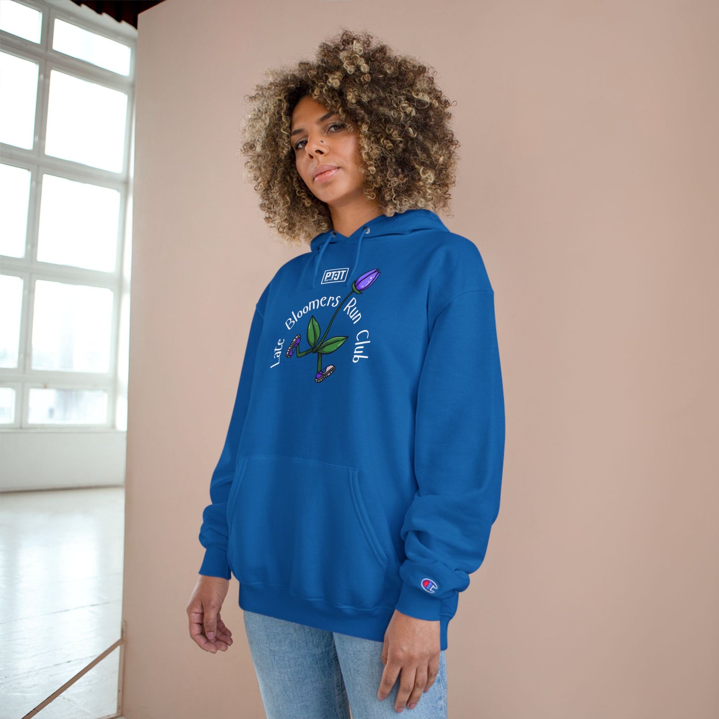 PT With JT Late Bloomers Run Club Champion Hoodie