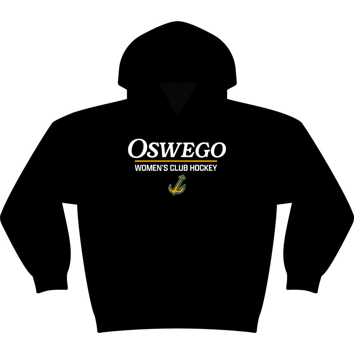 Oswego Women's Club Hockey Hoodie - Old Style