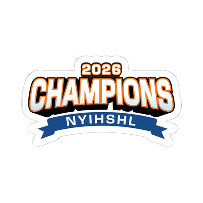 2026 NYIHSHL Champions — Long Beach Stickers