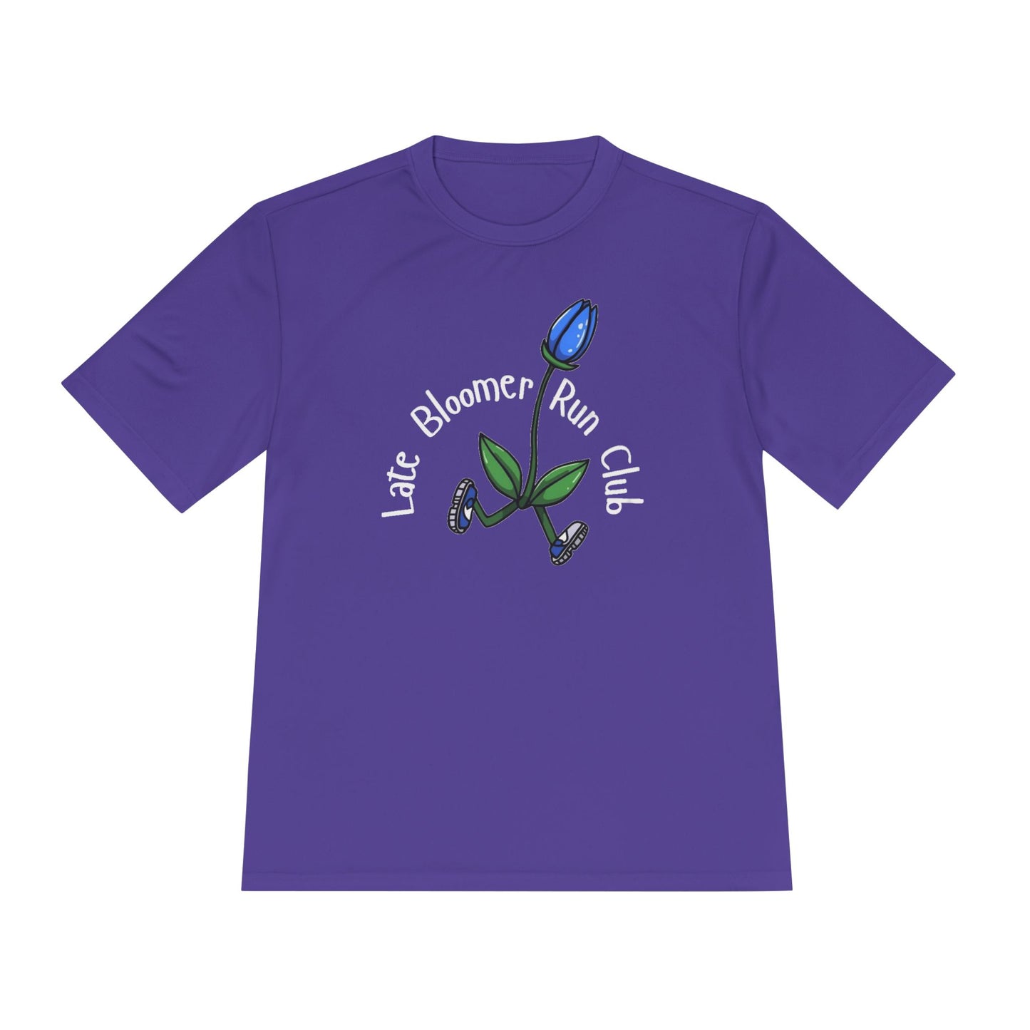 PT With JT - Washington State Late Bloomer Run Club Unisex Moisture Wicking Tee