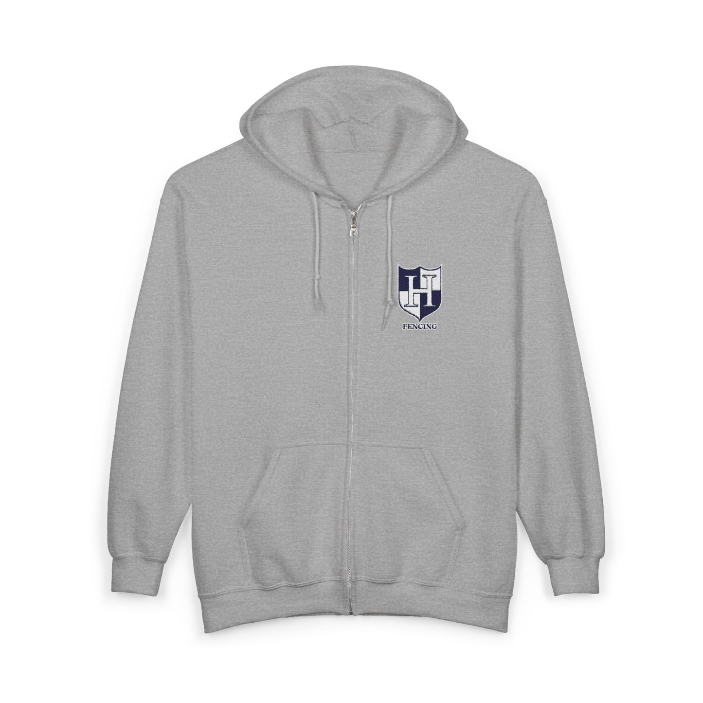 Herricks Fencing Full Zip Hooded Sweatshirt