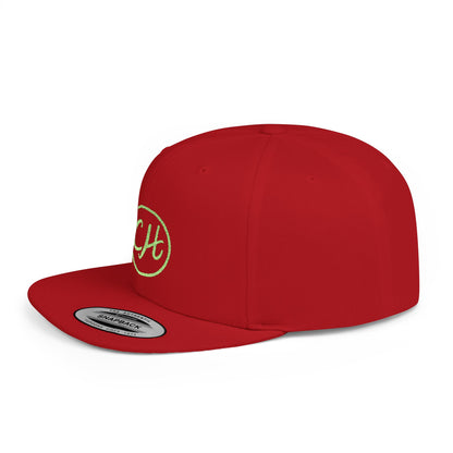 Flat Brim Snapback (Embroidery)