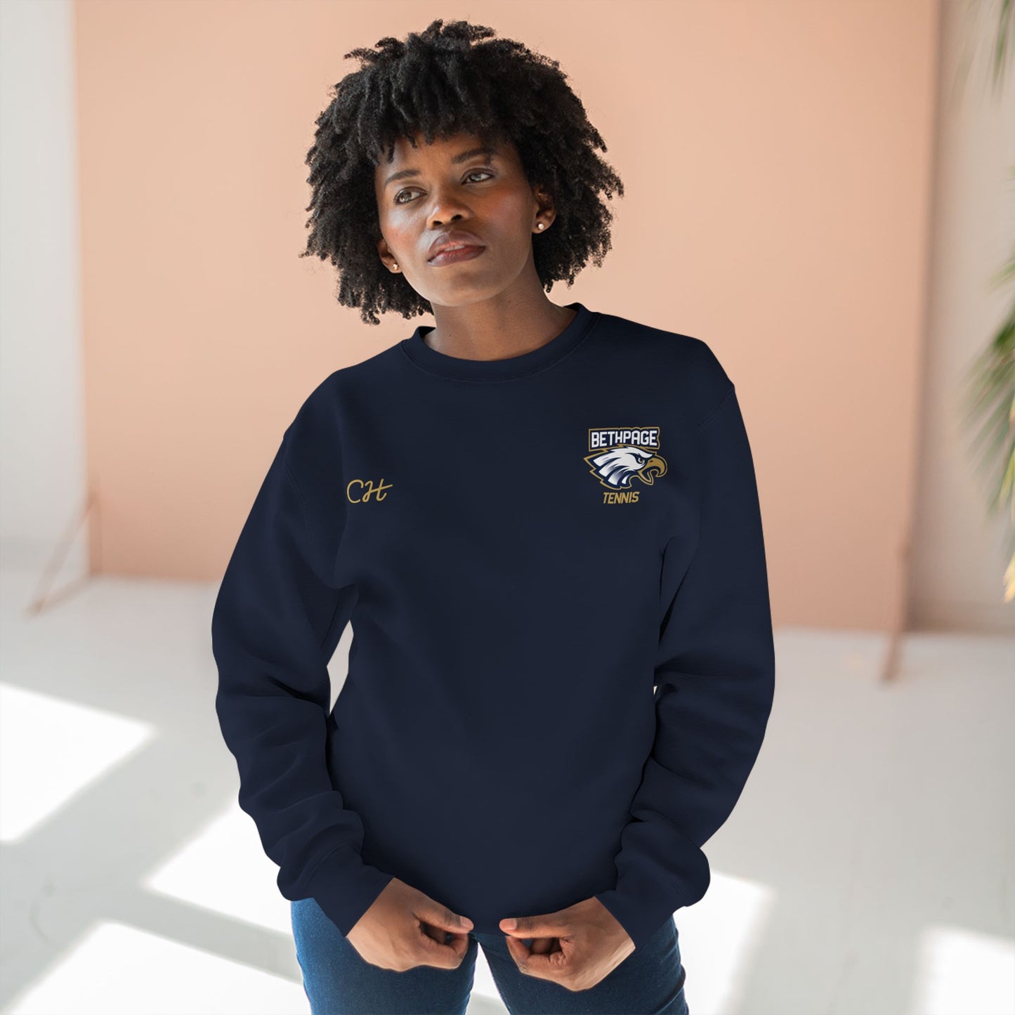Bethpage Tennis Crewneck Sweatshirt - Eagle