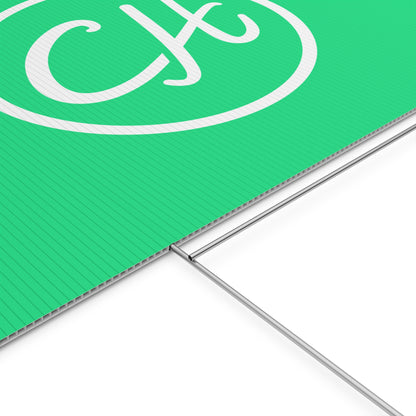 Plastic Yard Sign (18"x12", 24"x18", 36"x24")