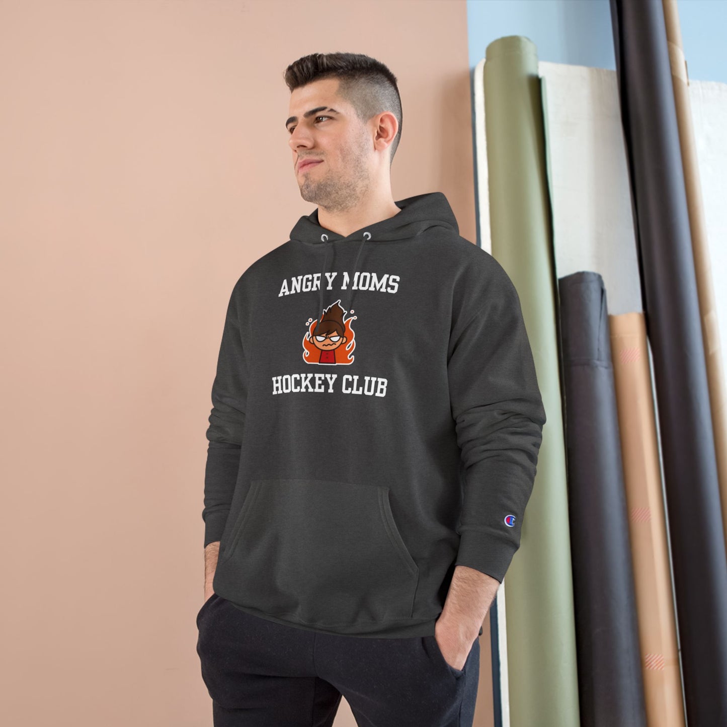 Angry Moms Champion Hoodie