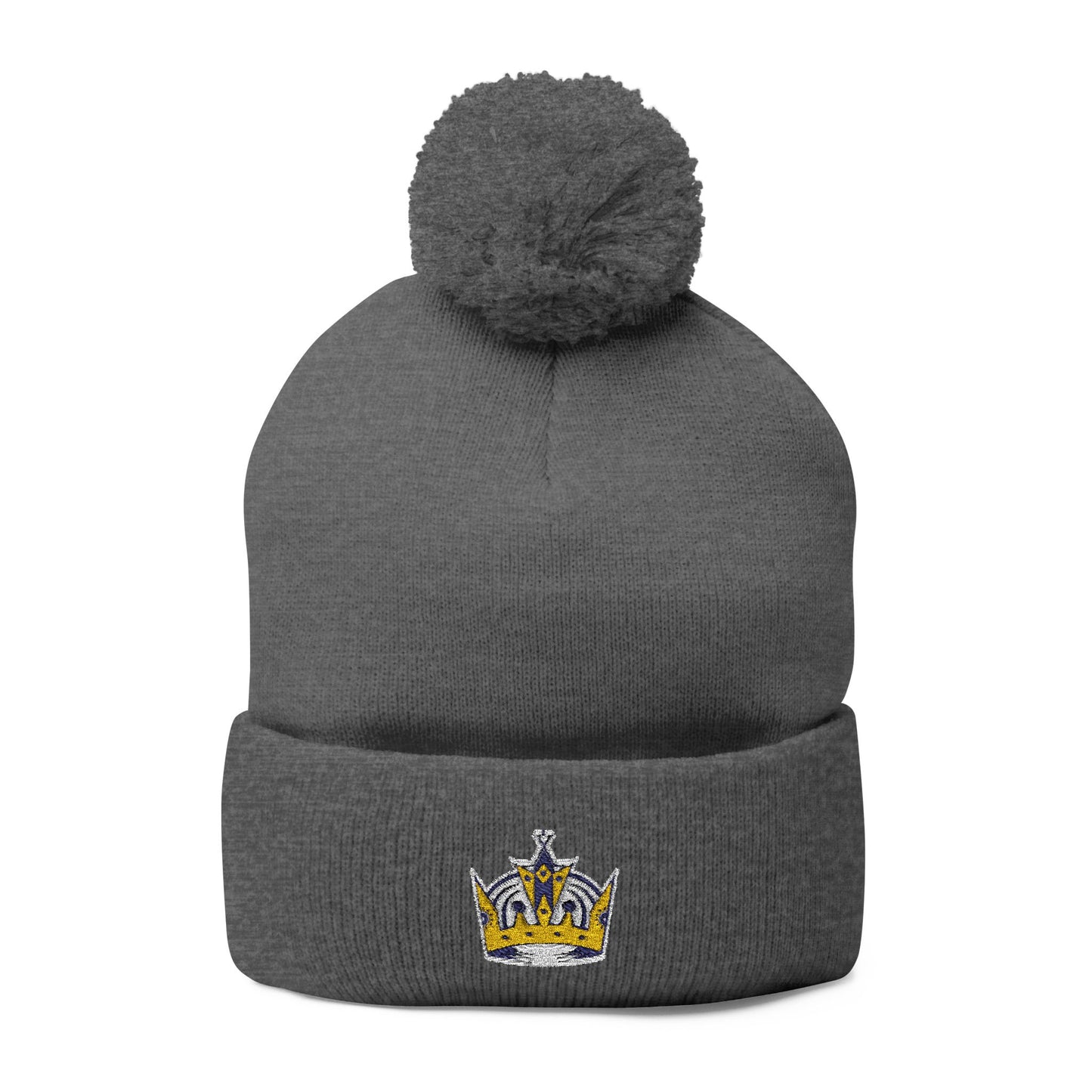 L.I. Kings Pom-Pom Knit Cap