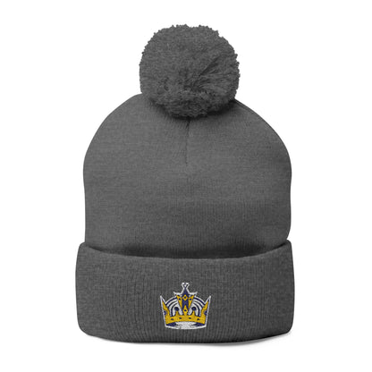 L.I. Kings Pom-Pom Knit Cap