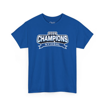 2026 NYIHSHL Champions - Long Beach Unisex Cotton Tee