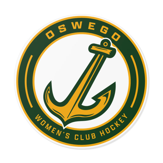 Oswego Women's Club Hockey Vinyl Stickers