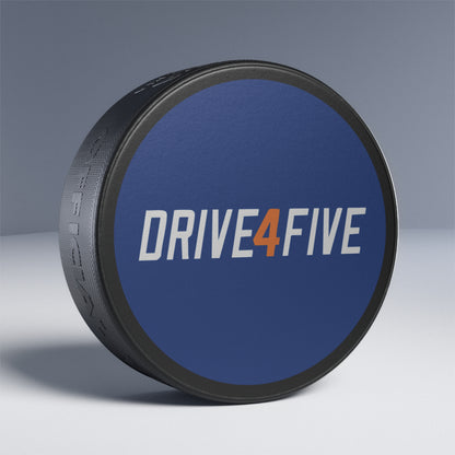 Drive4Five Logo Hockey Puck