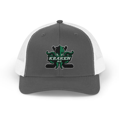 Kraken HC Logo Snapback Trucker Cap