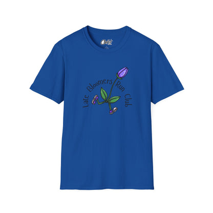 PT With JT Late Bloomers Run Club Unisex Softstyle T-Shirt