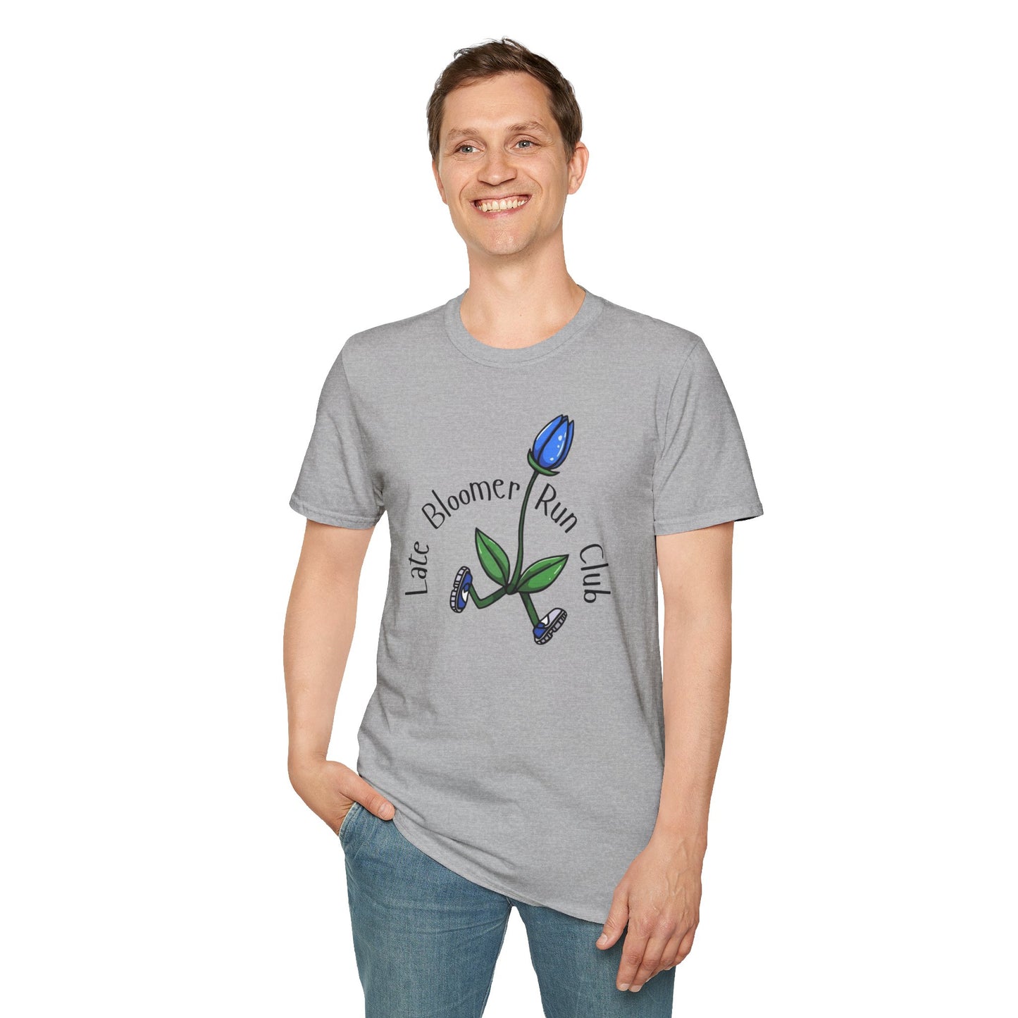 PT With JT - Washington State Late Bloomer Run Club Unisex Softstyle T-Shirt