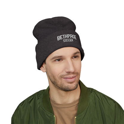Bethpage Soccer Beanie - Wordmark