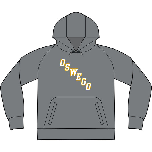 Oswego Women's Club Hockey Tech Fleece Hooded Sweatshirt - Diagonal