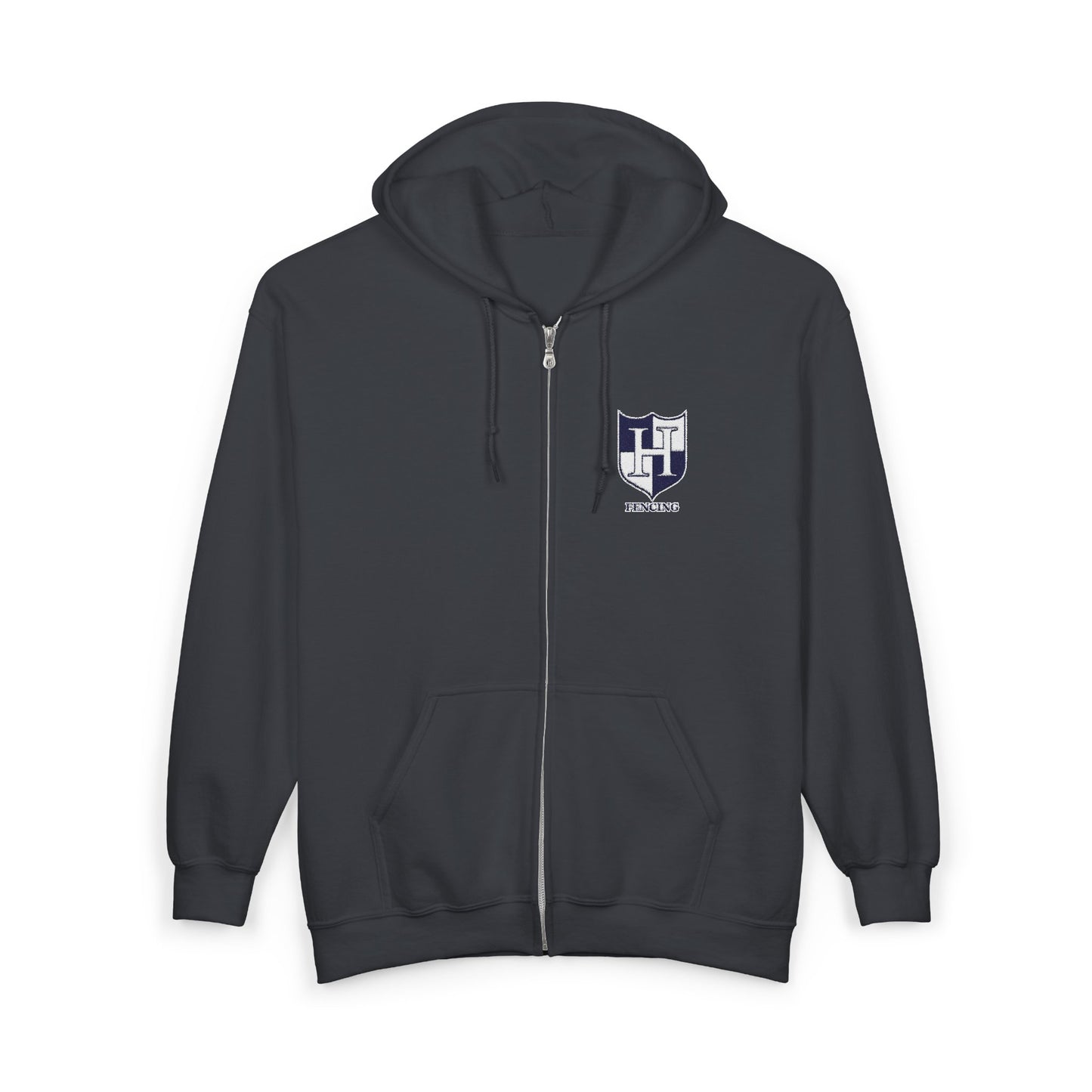 Herricks Fencing Full Zip Hooded Sweatshirt