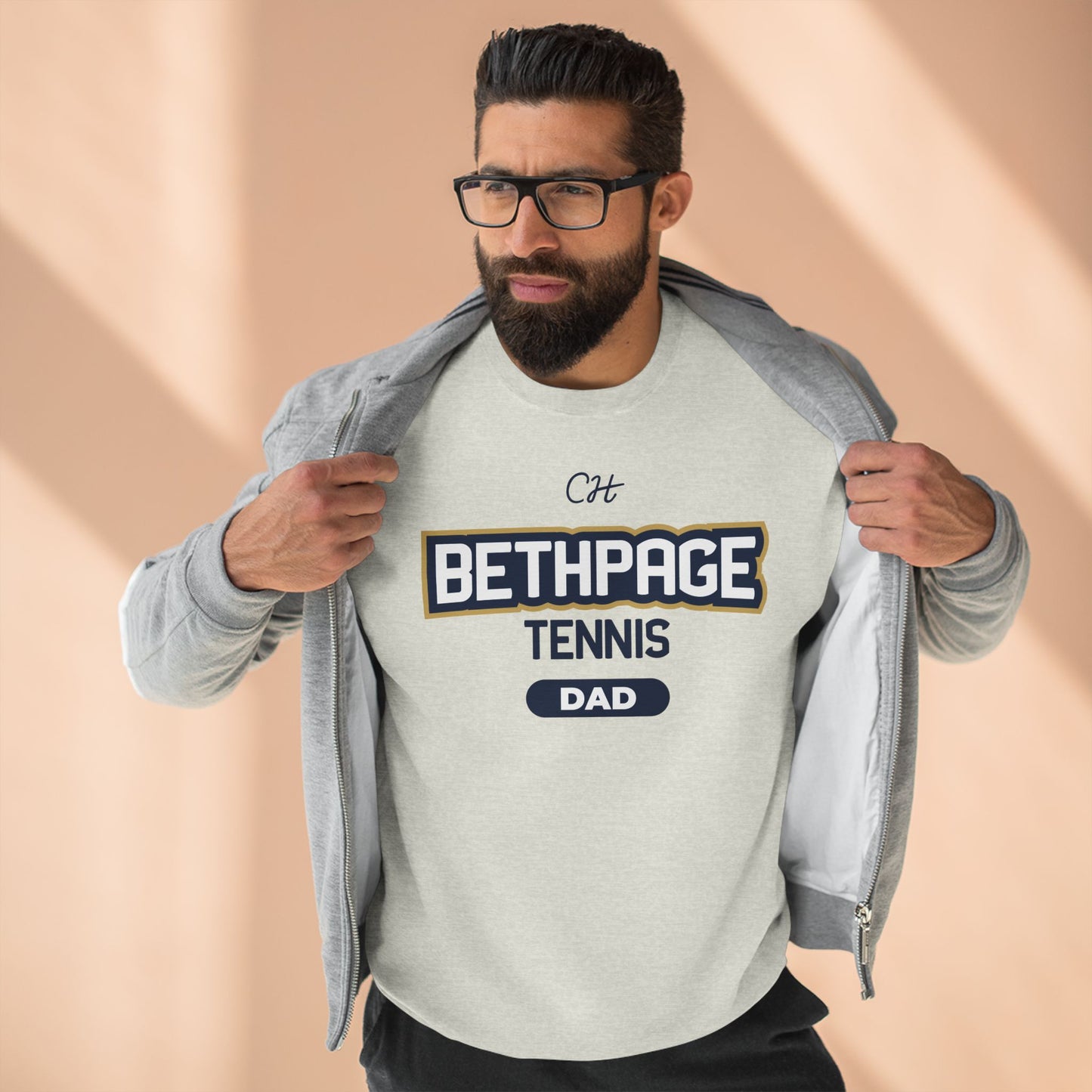 Bethpage Tennis Crewneck Sweatshirt - Dad