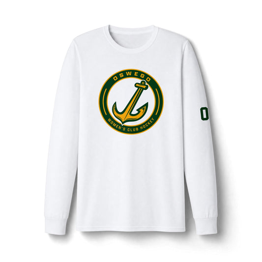 Oswego Women's Club Hockey Dri-Fit Long Sleeve - Circle