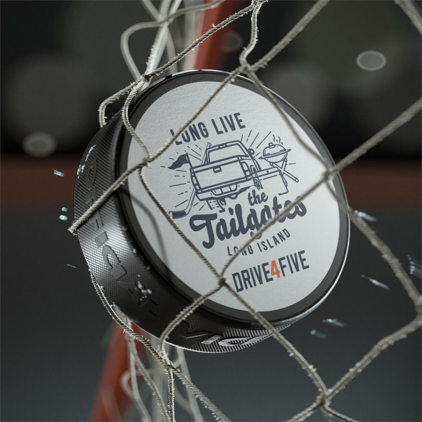 Drive4Five "Tailgate" Hockey Puck