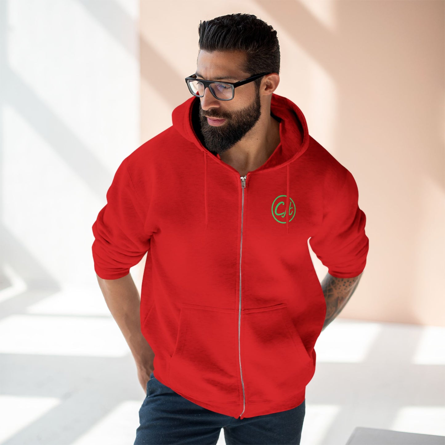 Lane Seven Unisex Zip Hoodie